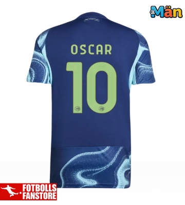 Ajax Oscar Gloukh #10 Bortatröja 2025-26 Kortärmad